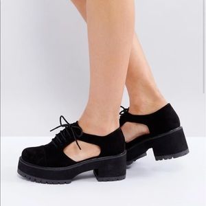 ASOS OAKE Chunky Cut Out Shoes